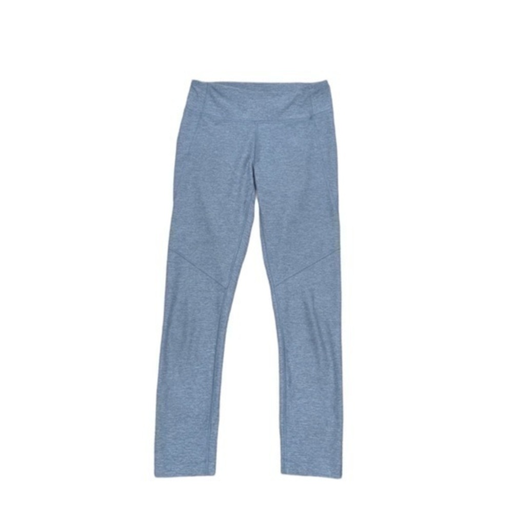 Outdoor Voices Warm Up Heather Blue Athletic 7/8 Leggings - Picture 3 of 10
